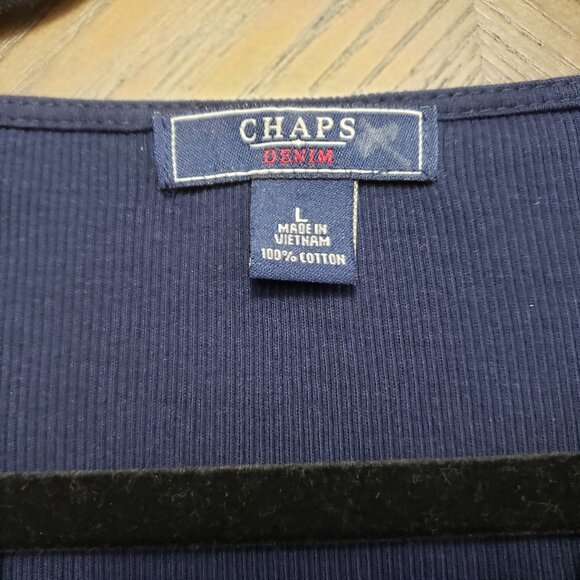 Women's Chaps top size Large - Picture 2 of 2